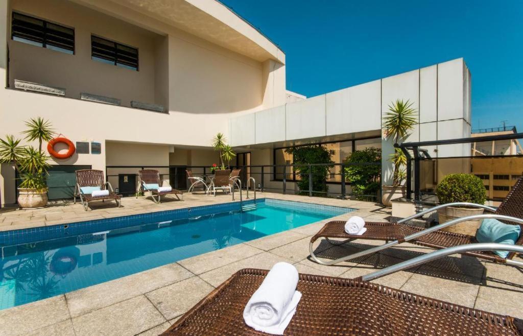 Jardins Transamerica By Mob Inn - Piscina - Academia - Ac - Wifi - Vaga São Paulo Zewnętrze zdjęcie